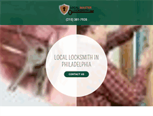 Tablet Screenshot of localmasterlocksmith.com